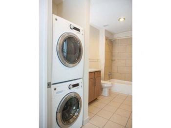 Washer - dryer included in every apartment